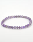 Pulsera Amatista - Bola 4 mm (Goma)