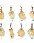 Colgante Cristal de Libia - Plata