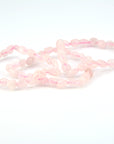 Pulsera Cuarzo Rosa - Semilla (Goma)