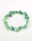 Pulsera Aventurina verde - Chip (Goma)