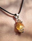 Colgante Citrino - Plata