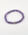 Pulsera Amatista - Bola 6 mm Buda (Goma)