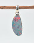Colgante Ópalo Azul Australiano - Plata - OAA/13