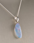 Colgante Ópalo Azul Australiano - Plata - OAA/13