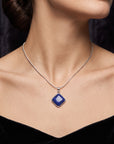 Colgante Lapislazuli rombo