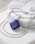 Colgante Lapislazuli rombo