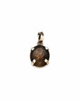 Colgante Piedra Luna Negra - Plata