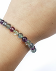 Pulsera Fluorita 6 mm - Bola