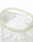 Pulsera Jade 4 mm - Bola - Goma