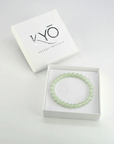 Pulsera Jade 4 mm - Bola - Goma