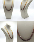 Collar Ambar Facetado