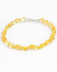 Pulsera Citrino - Plata
