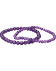 Pulsera Amatista - Bola 6 mm (Goma)