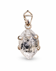 Colgante Cuarzo Herkimer - Plata