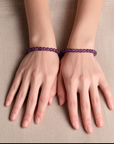 Pulsera Amatista - Bola 6 mm (Goma)