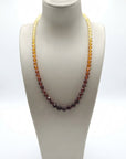 Collar Ambar Facetado