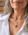 Colgante Astrofilita - Plata