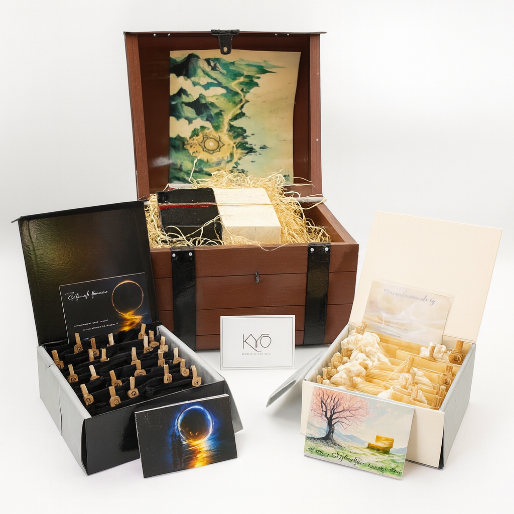 El Viaje del Guardián — Dos cofres, una experiencia de luz y transformación