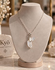 Colgante Cuarzo Herkimer - Plata