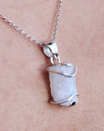 Colgante Piedra Luna - Plata