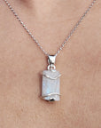Colgante Piedra Luna - Plata