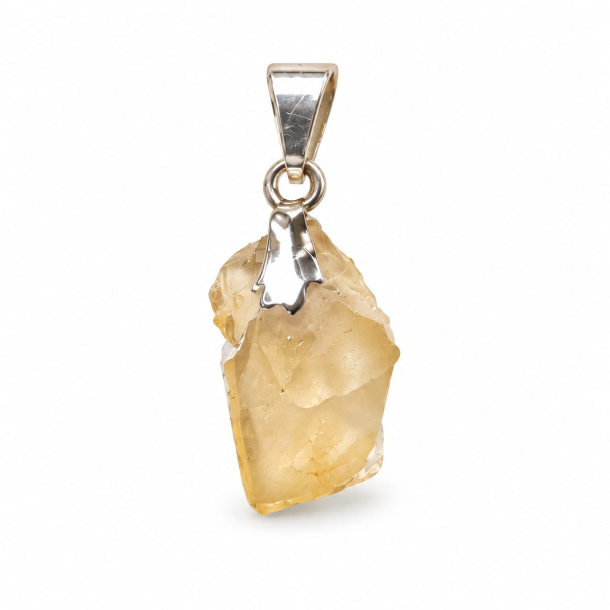 Colgante Cristal de Libia - Plata