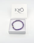 Pulsera Amatista - Bola 6 mm Buda (Goma)