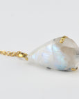 Colgante Piedra Luna - Bronce