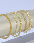 Pulsera Citrino - Plata