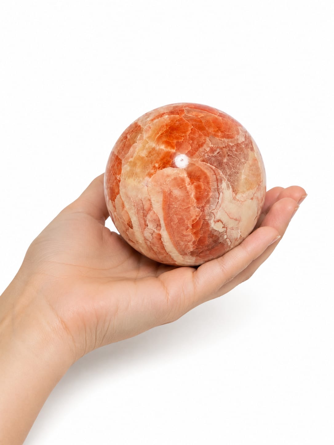 Esfera de Rodocrosita