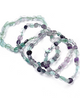 Pulsera Fluorita- Semilla (Goma)