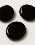Rodado Plano Obsidiana Negra