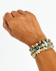 Pulsera Ópalo Andino - Chip- Goma