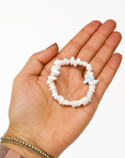 Pulsera Piedra Luna - Chip (Goma)