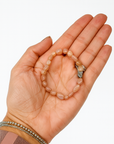 Pulsera Piedra Sol - Semilla (Goma)
