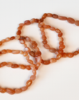 Pulsera Piedra Sol - Semilla (Goma)