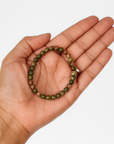 Pulsera Unakita -Bola 6mm - Goma
