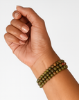 Pulsera Unakita -Bola 6mm - Goma