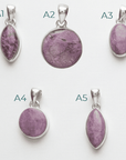 Colgante Purpurita - Plata