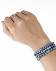 Pulsera Sodalita - Bola 6 mm - Goma