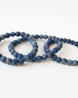 Pulsera Sodalita - Bola 6 mm - Goma