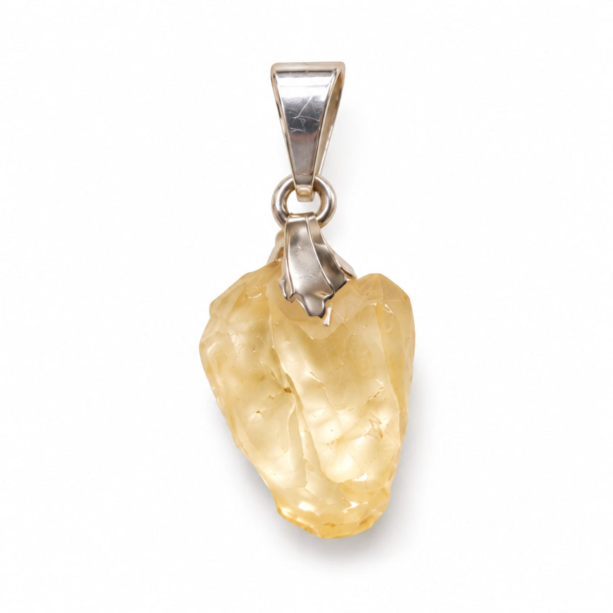Colgante Cristal de Libia - Plata