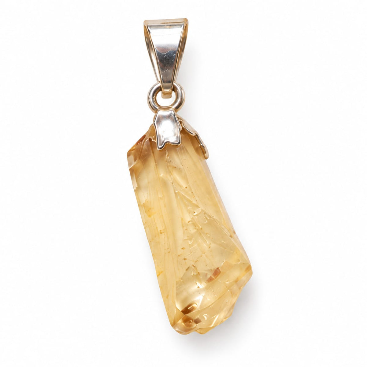 Colgante Cristal de Libia - Plata