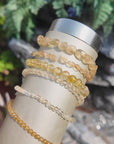 Pulsera Citrino - Plata