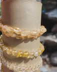 Pulsera Citrino - Plata